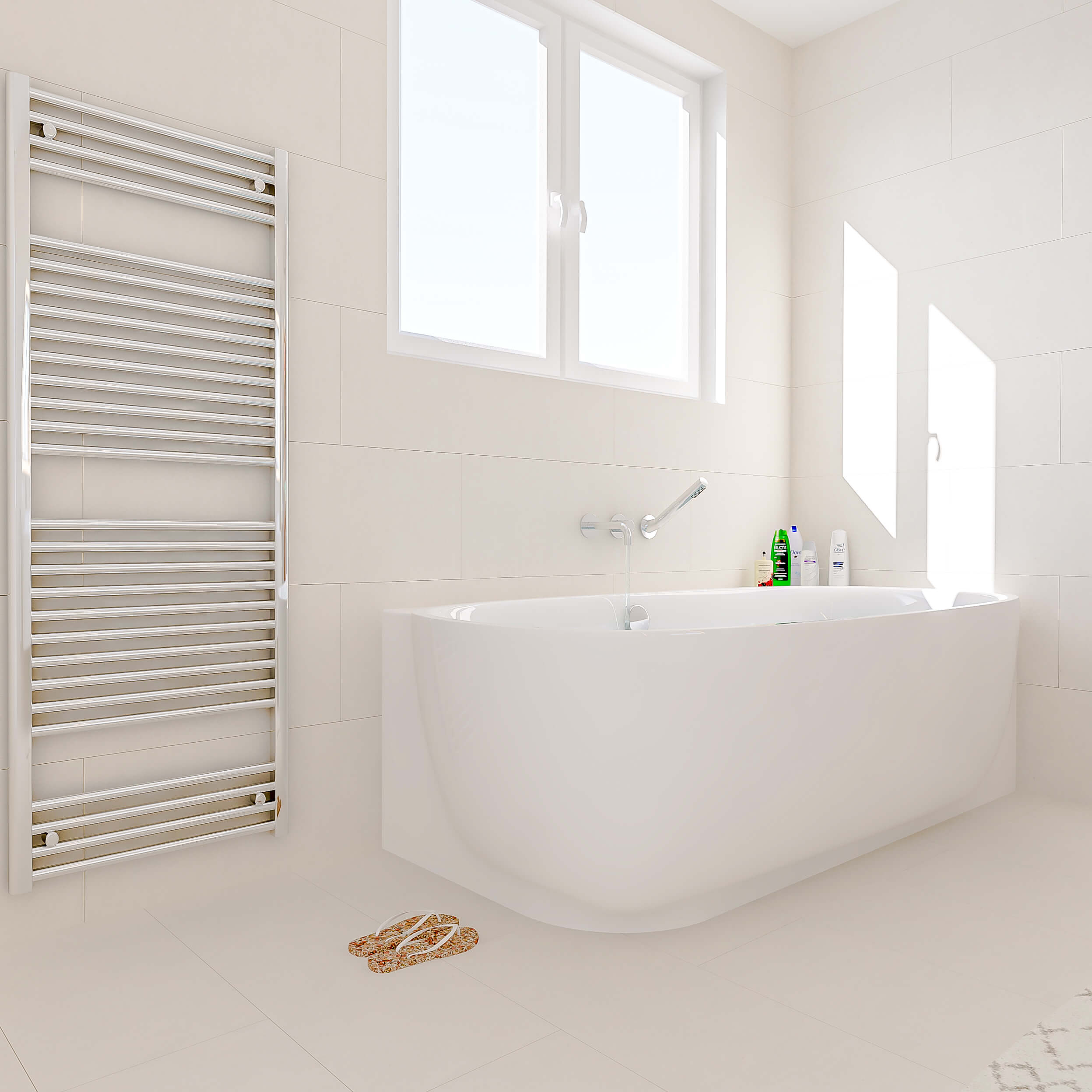 Duravit vana s odkladacou plochou